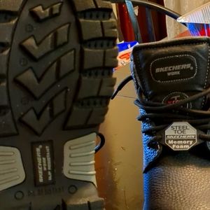 Men's steel toe work boots